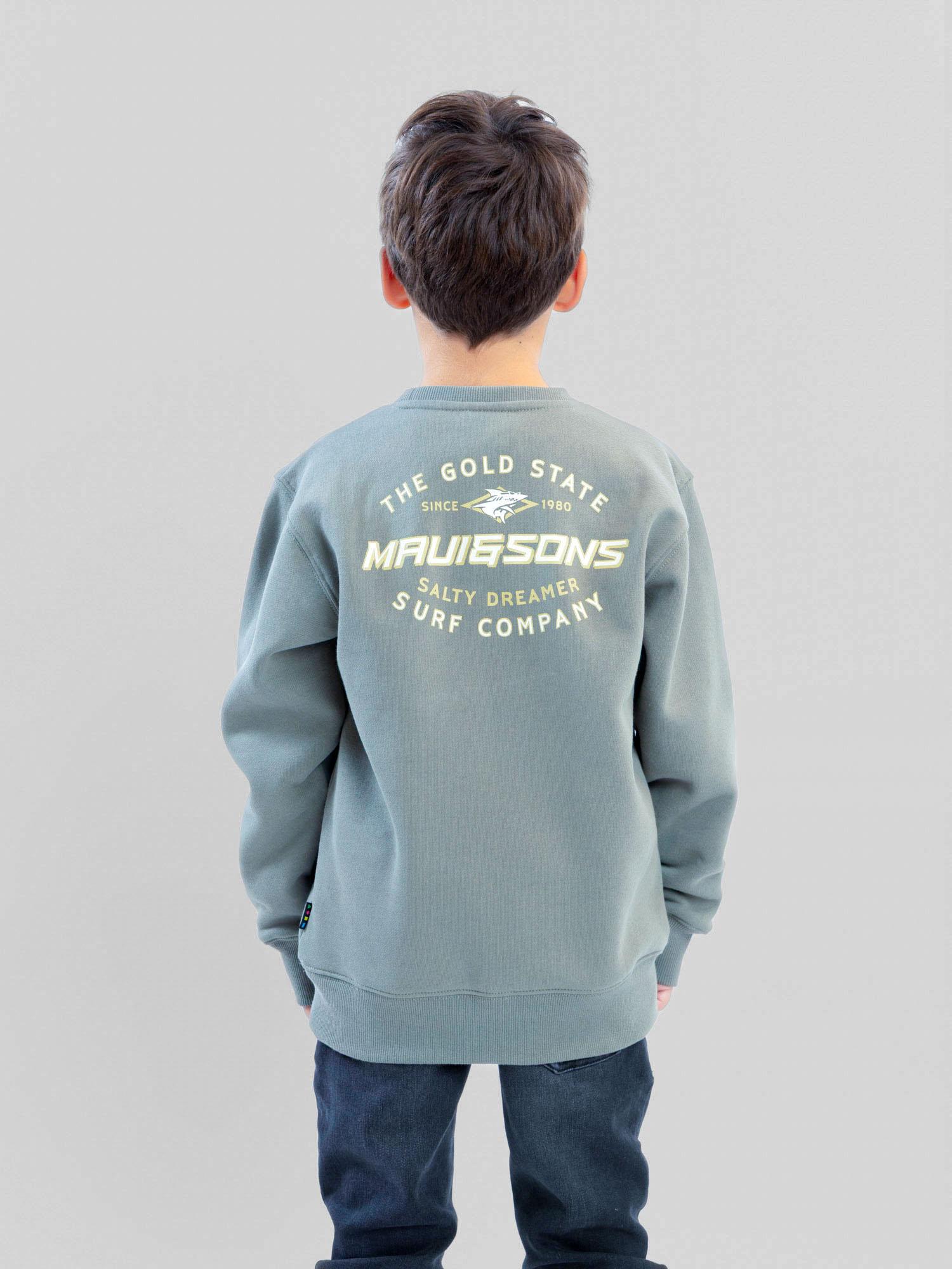 POLERON CR DAYBREAK VERDE INFANTIL MAUI AND SONS - 5