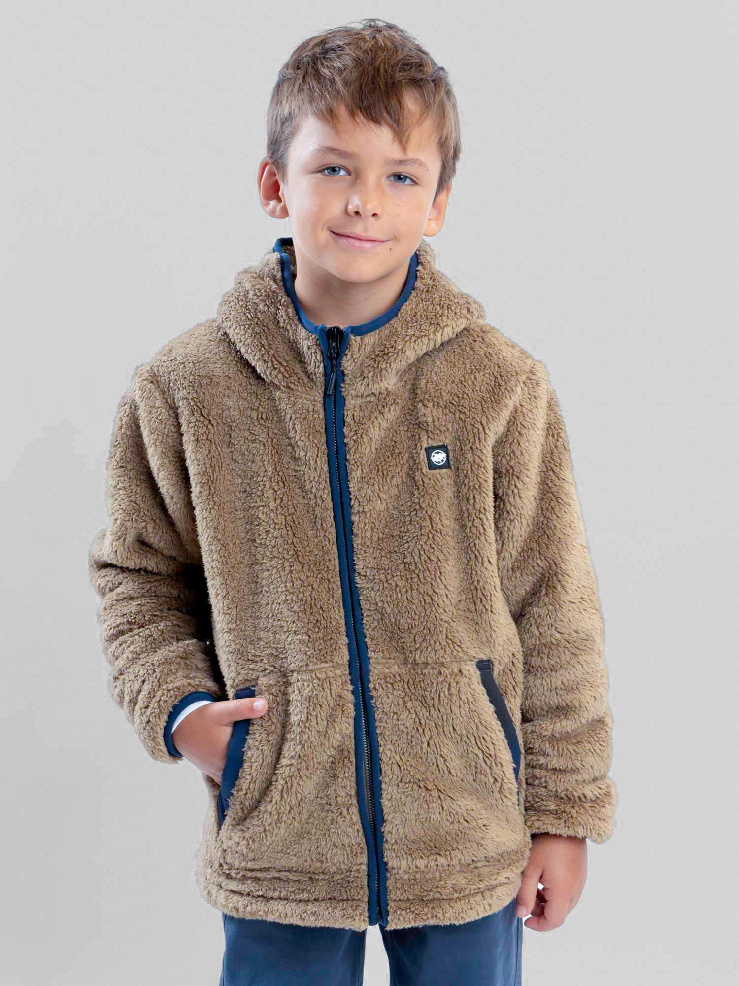 POLERON CHIPORRO RIDGELINE CAFE  INFANTIL MAUI AND SONS - 1