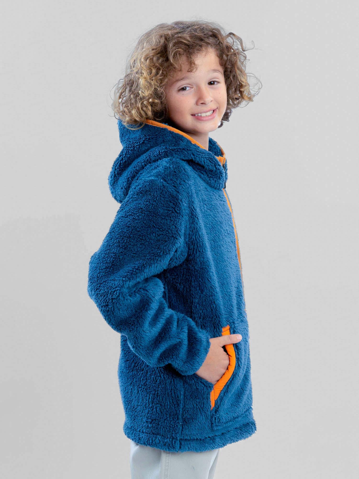 POLERON CHIPORRO RIDGELINE CELESTE INFANTIL MAUI AND SONS - 2