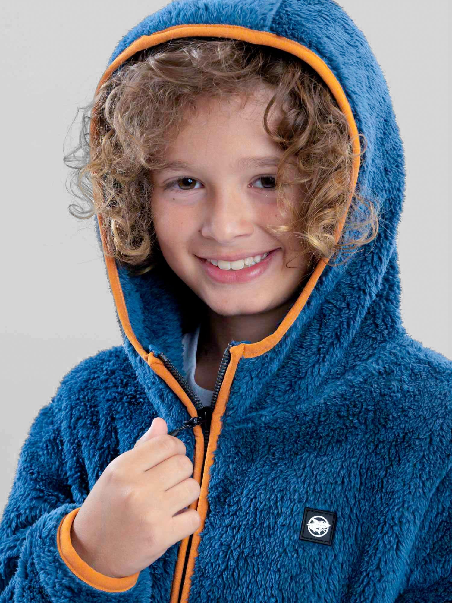 POLERON CHIPORRO RIDGELINE CELESTE INFANTIL MAUI AND SONS - 4