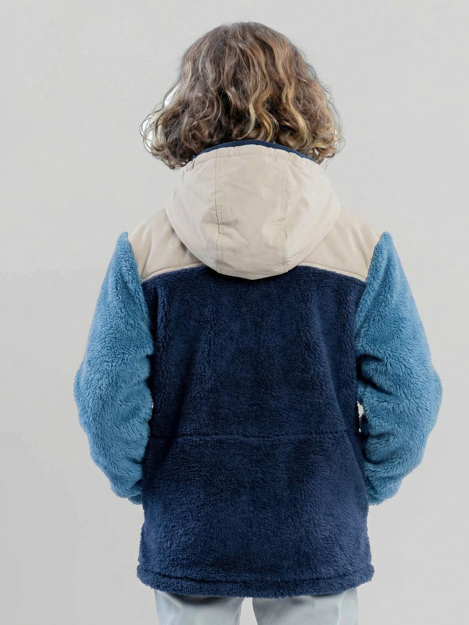 POLERON CHIPORRO TOUBKAL AZUL INFANTIL MAUI AND SONS - 3