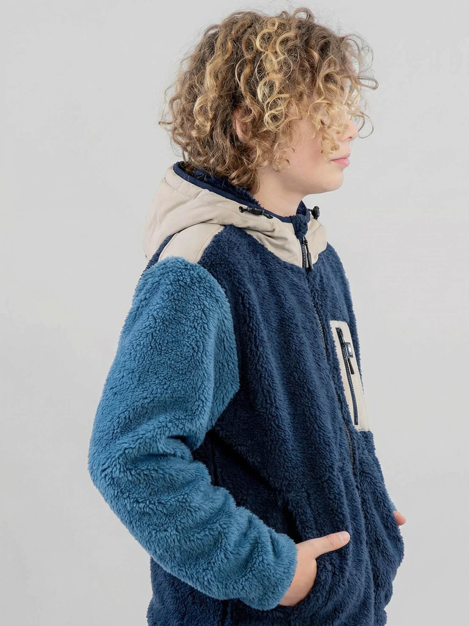 POLERON CHIPORRO TOUBKAL AZUL INFANTIL MAUI AND SONS - 6