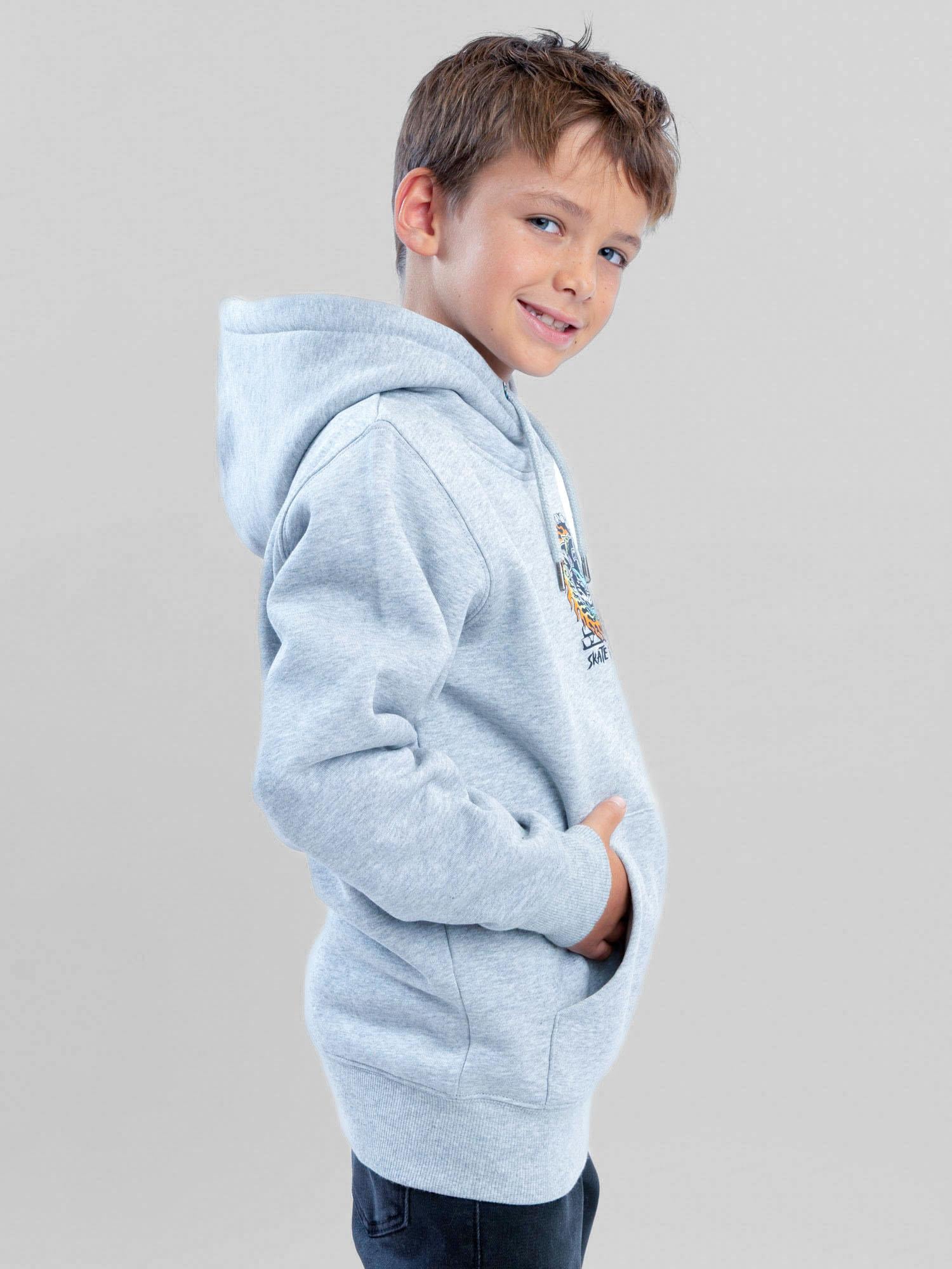POLERON CANGURO SUNWAVE GRIS INFANTIL MAUI AND SONS - 3
