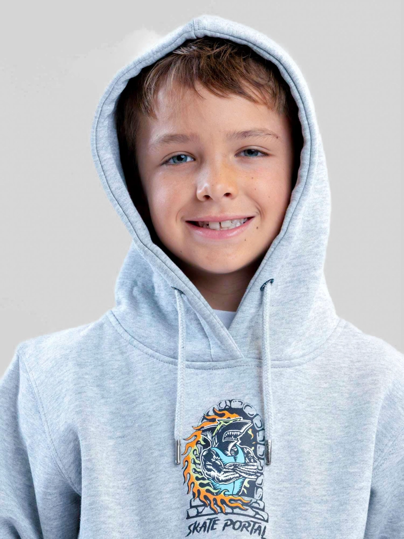 POLERON CANGURO SUNWAVE GRIS INFANTIL MAUI AND SONS - 5