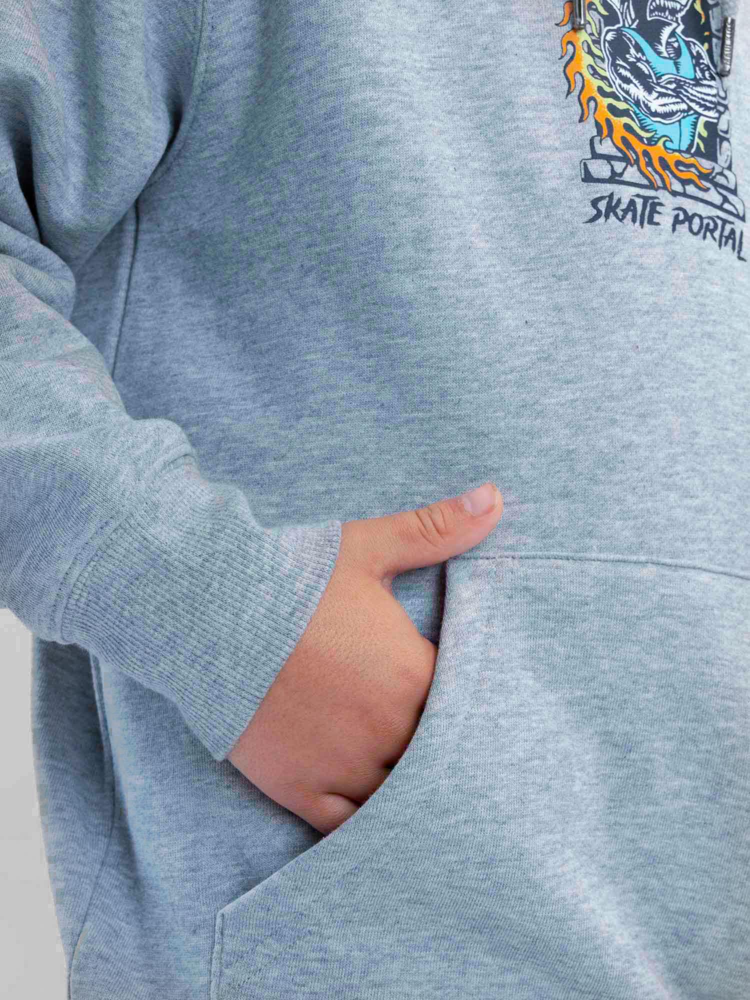 POLERON CANGURO SUNWAVE GRIS INFANTIL MAUI AND SONS - 6