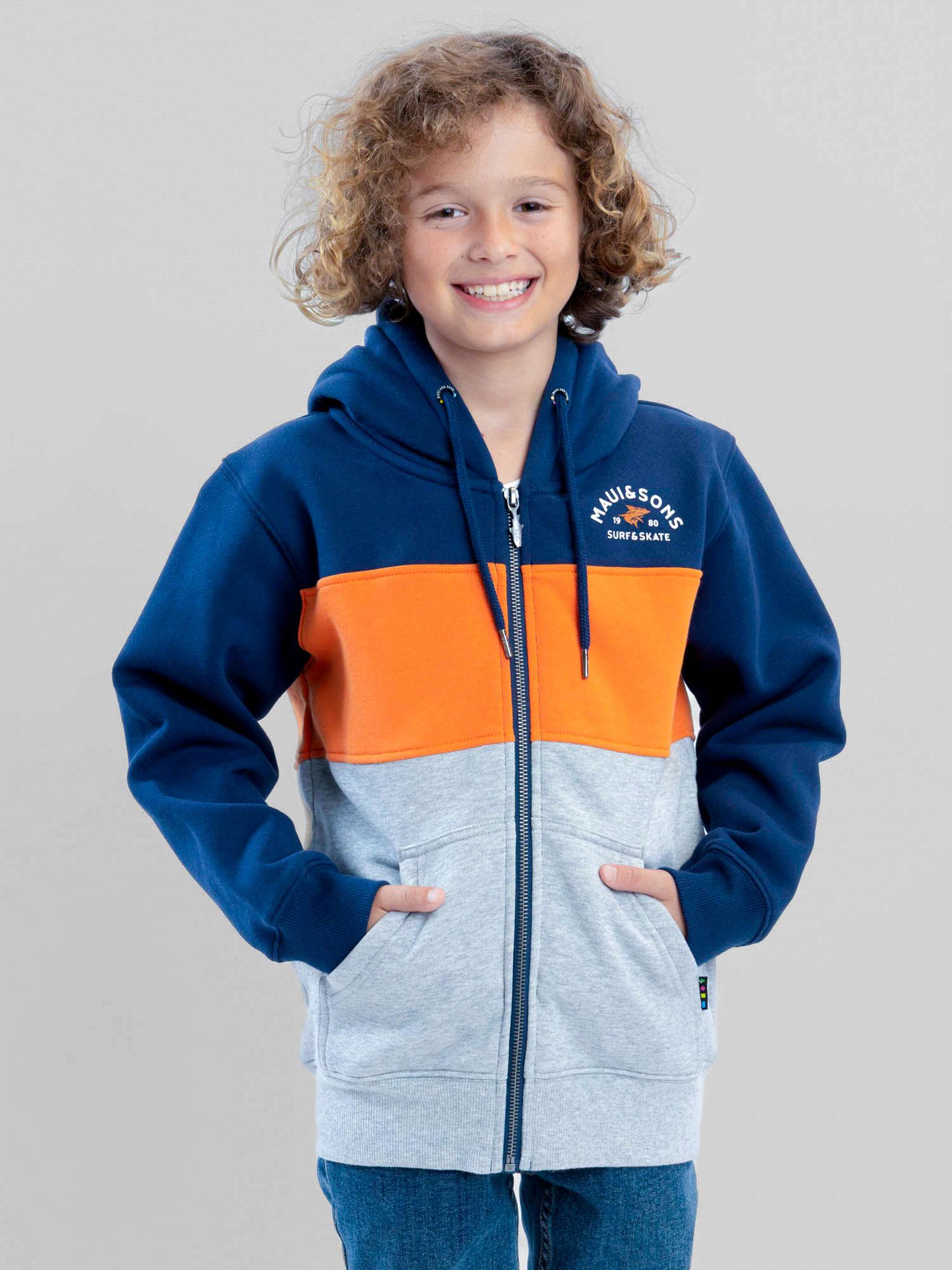 POLERON FZ SEAWAY AZUL INFANTIL MAUI AND SONS - 1