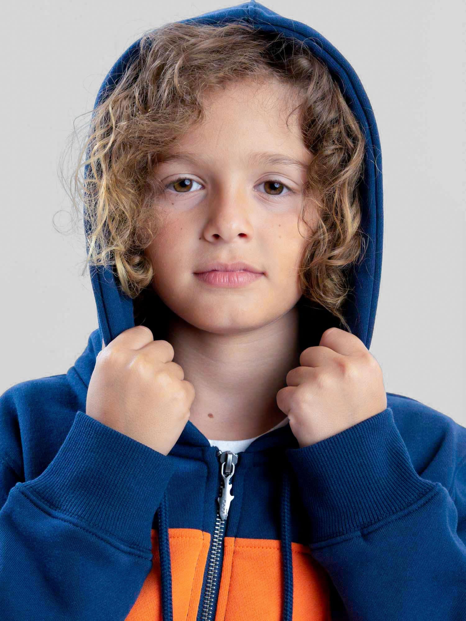 POLERON FZ SEAWAY AZUL INFANTIL MAUI AND SONS - 4