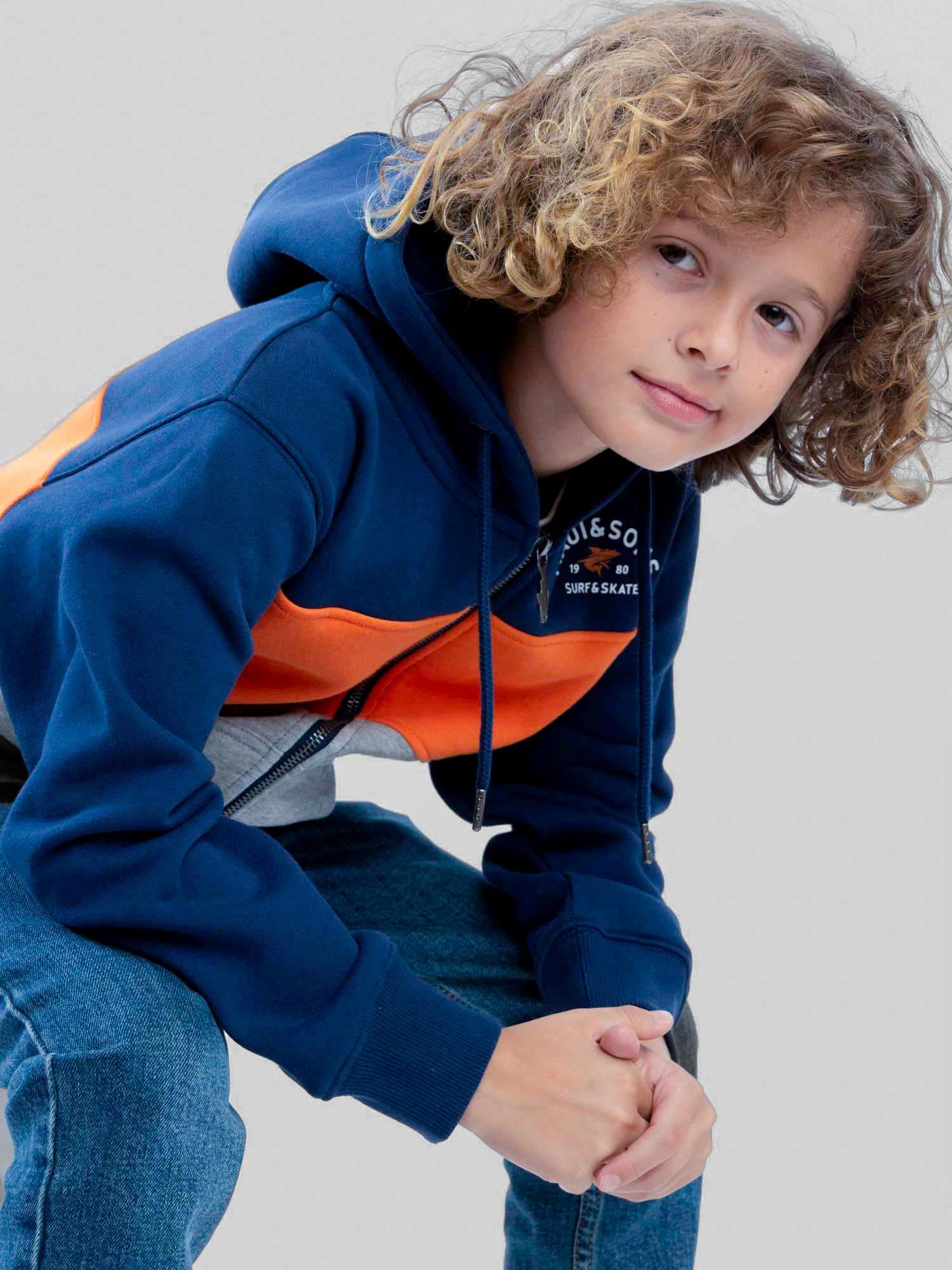 POLERON FZ SEAWAY AZUL INFANTIL MAUI AND SONS - 6