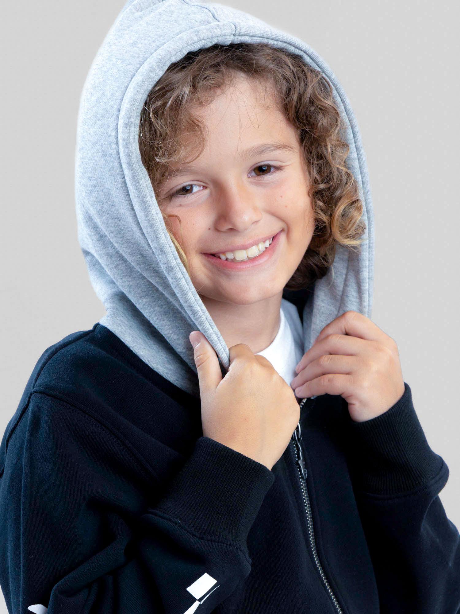 POLERON FZ SURFER NEGRO INFANTIL MAUI AND SONS - 5