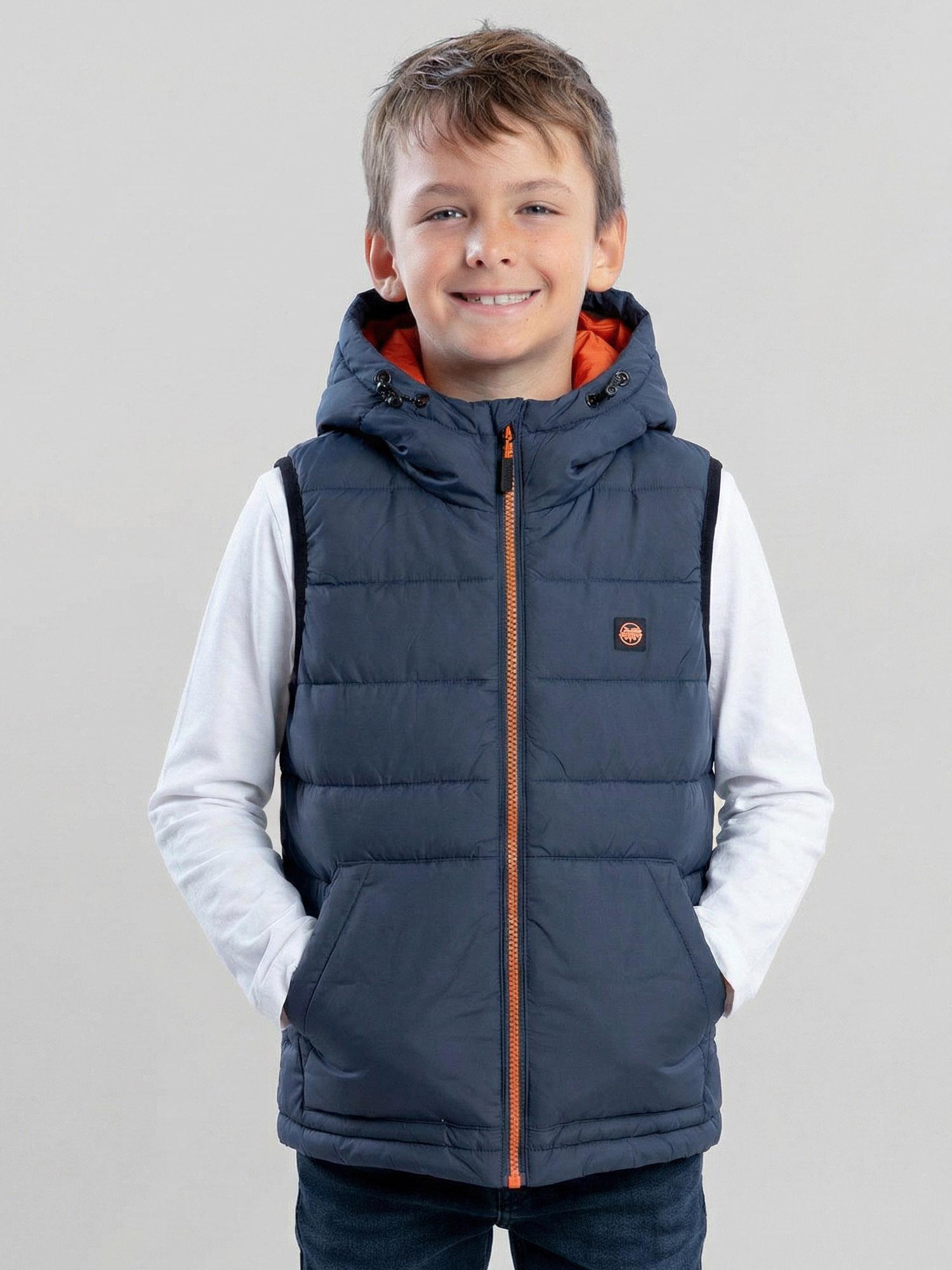 PARKA TRAILHEAD AZUL INFANTIL MAUI AND SONS - 1