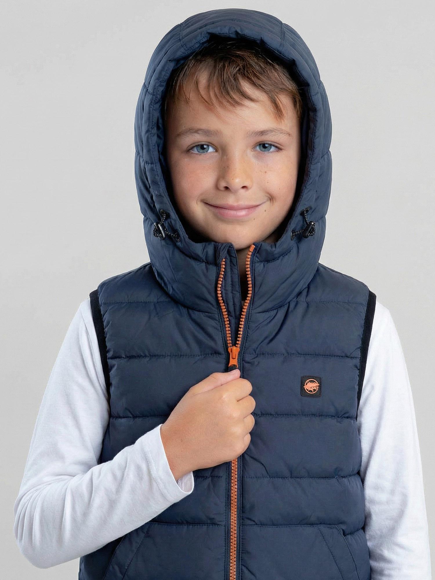 PARKA TRAILHEAD AZUL INFANTIL MAUI AND SONS - 4