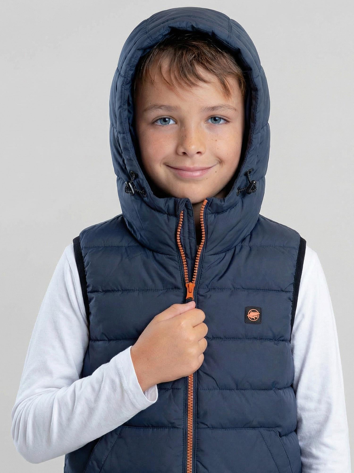 PARKA TRAILHEAD AZUL INFANTIL MAUI AND SONS - 4