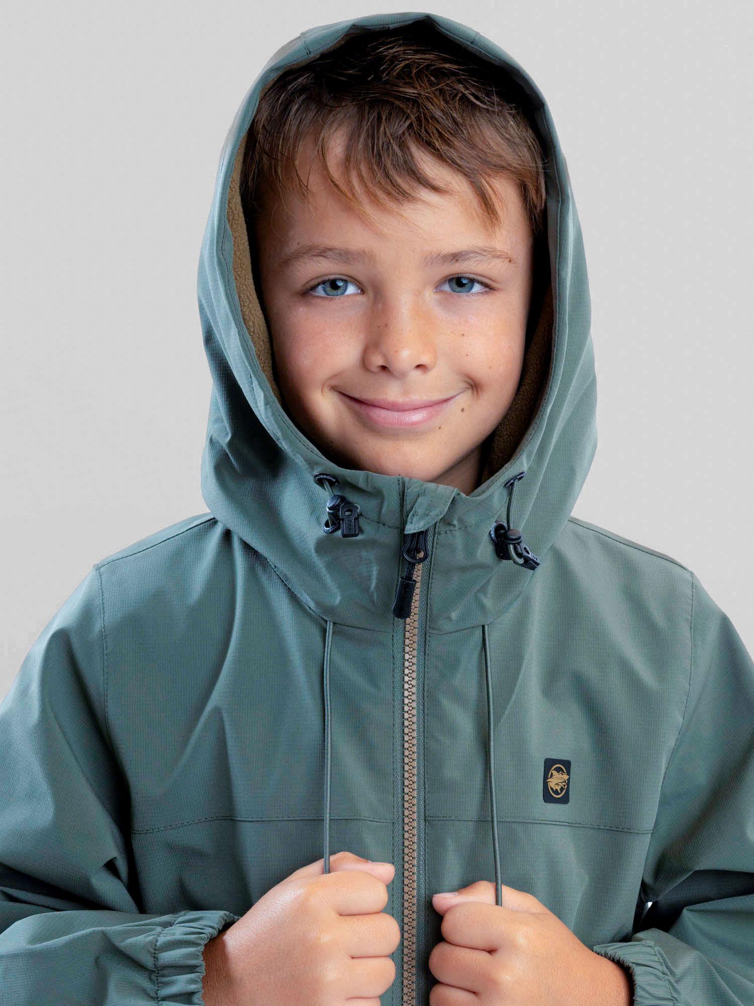 CHAQUETA SUNTRAIL VERDE INFANTIL MAUI AND SONS - 4