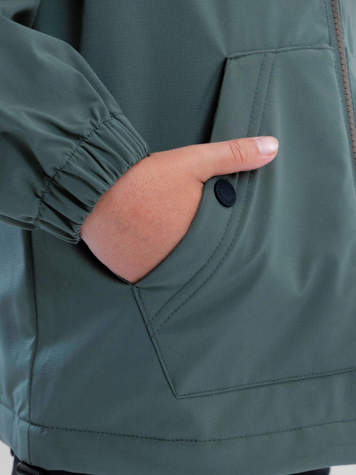 CHAQUETA SUNTRAIL VERDE INFANTIL MAUI AND SONS - 5