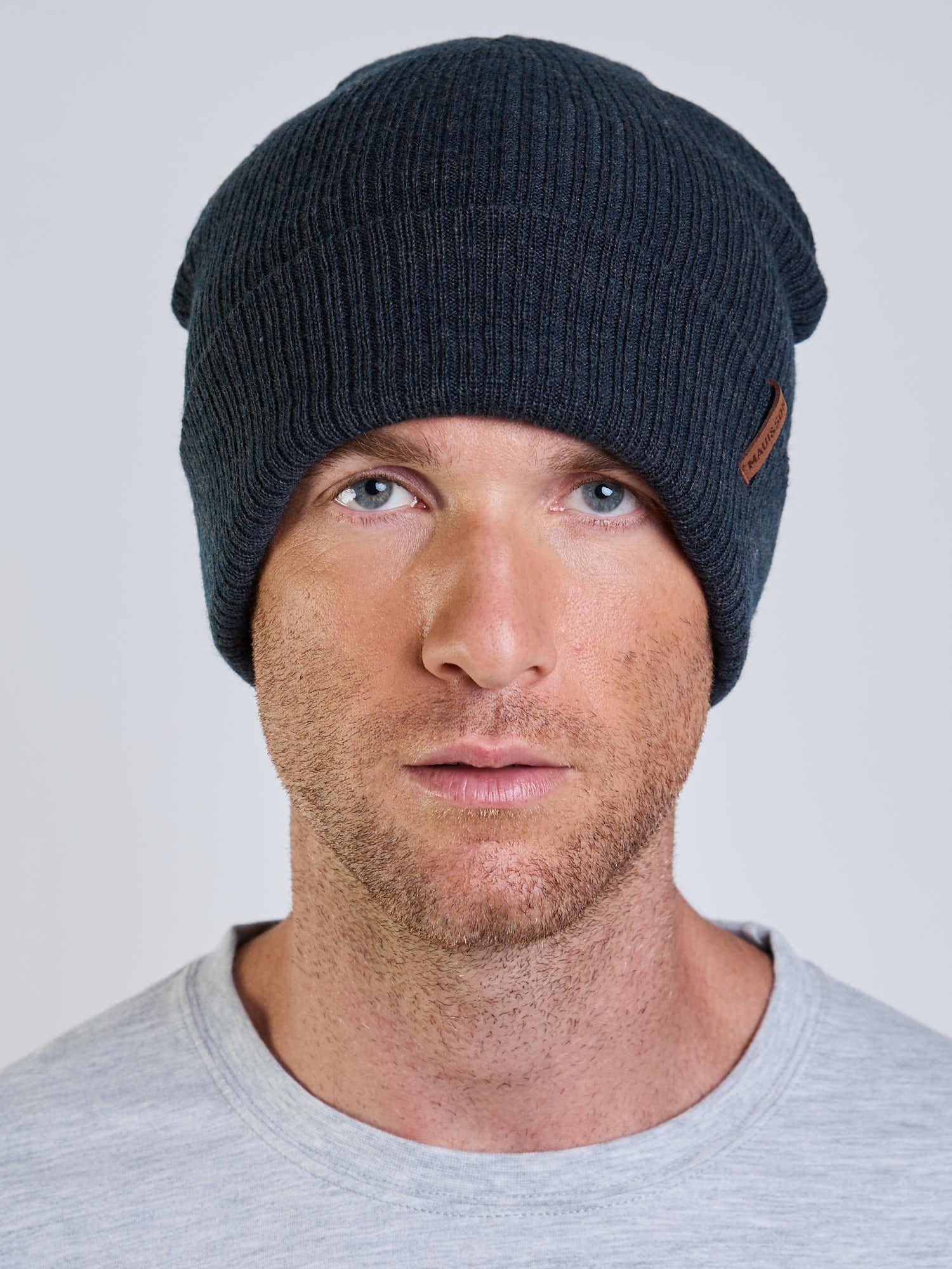 GORRO CUFF GRIS HOMBRE MAUI AND SONS - 1