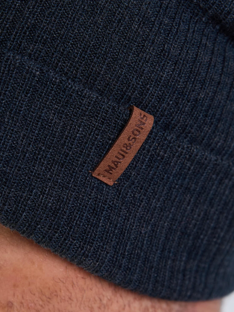 GORRO CUFF GRIS HOMBRE MAUI AND SONS - 4