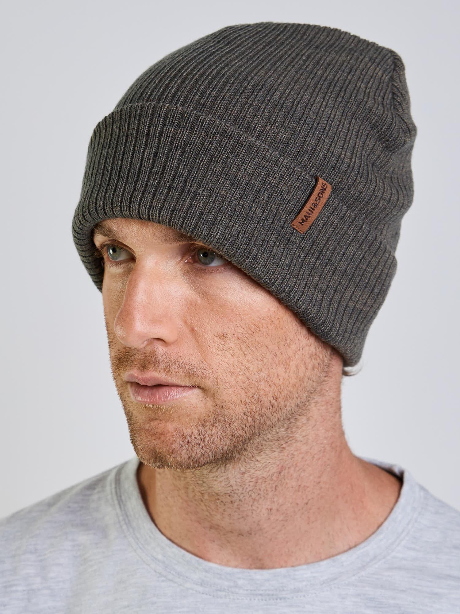 GORRO CUFF VERDE HOMBRE MAUI AND SONS - 2