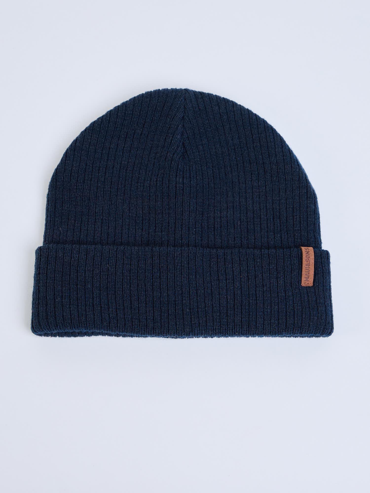 GORRO CUFF AZUL HOMBRE MAUI AND SONS - 5