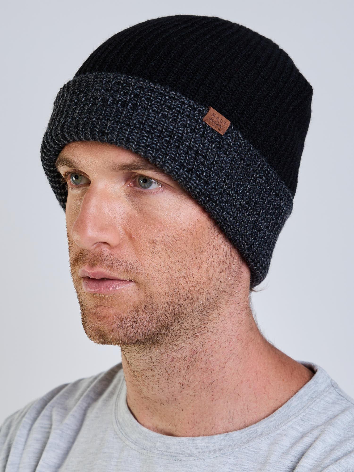 GORRO MID MALU NEGRO HOMBRE MAUI AND SONS - 2