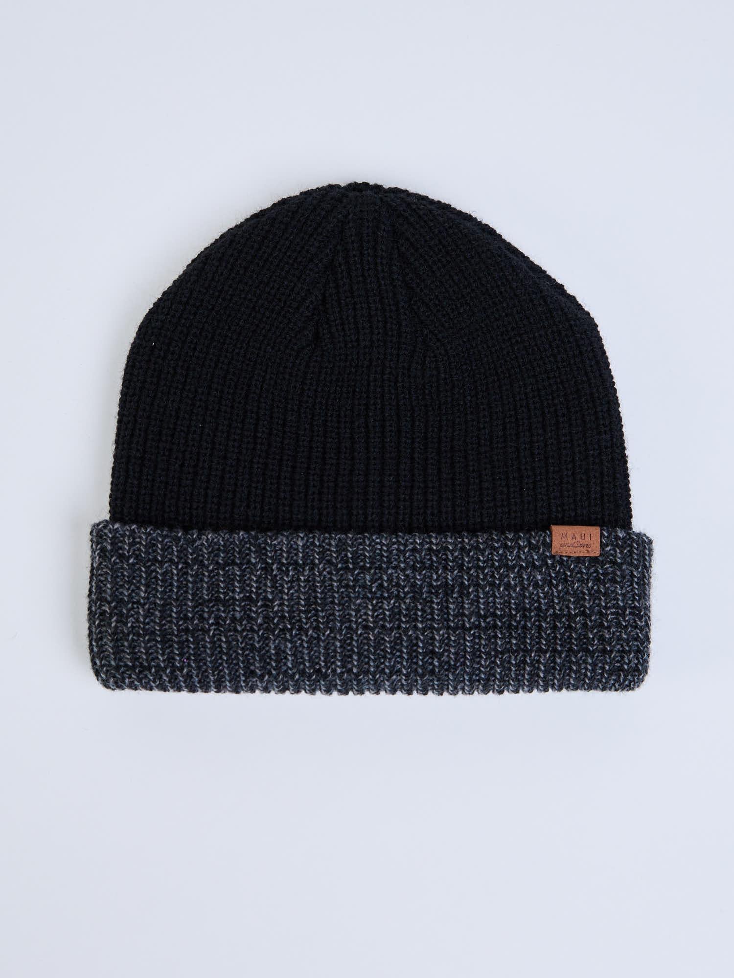 GORRO MID MALU NEGRO HOMBRE MAUI AND SONS - 5