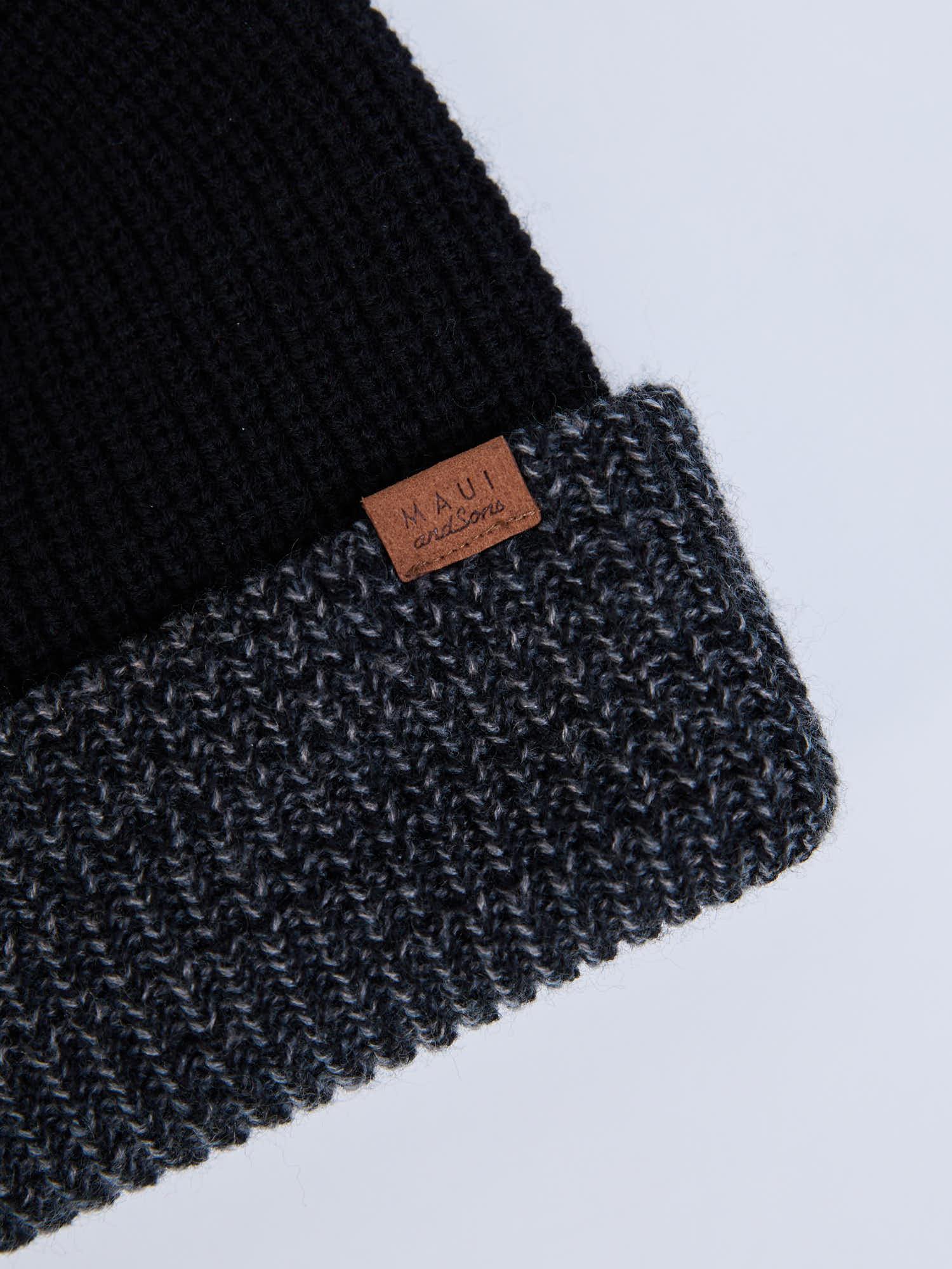 GORRO MID MALU NEGRO HOMBRE MAUI AND SONS - 6