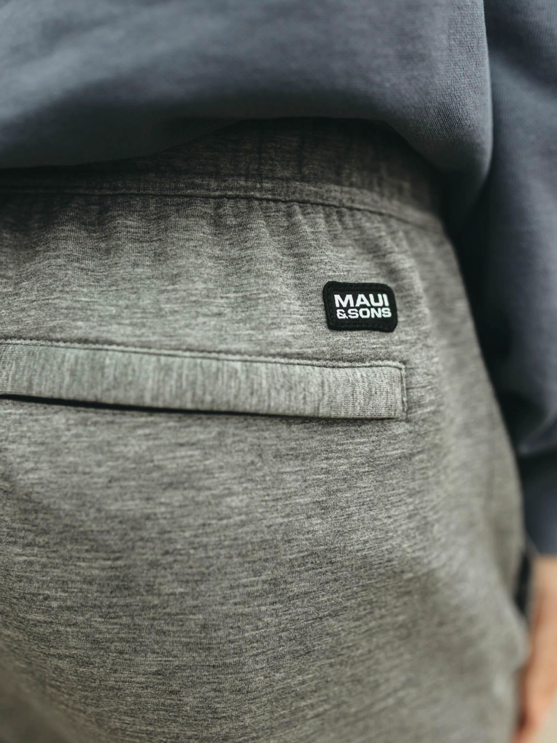 PANTALON JOGGER GLIDE GRIS HOMBRE MAUI AND SONS - 3