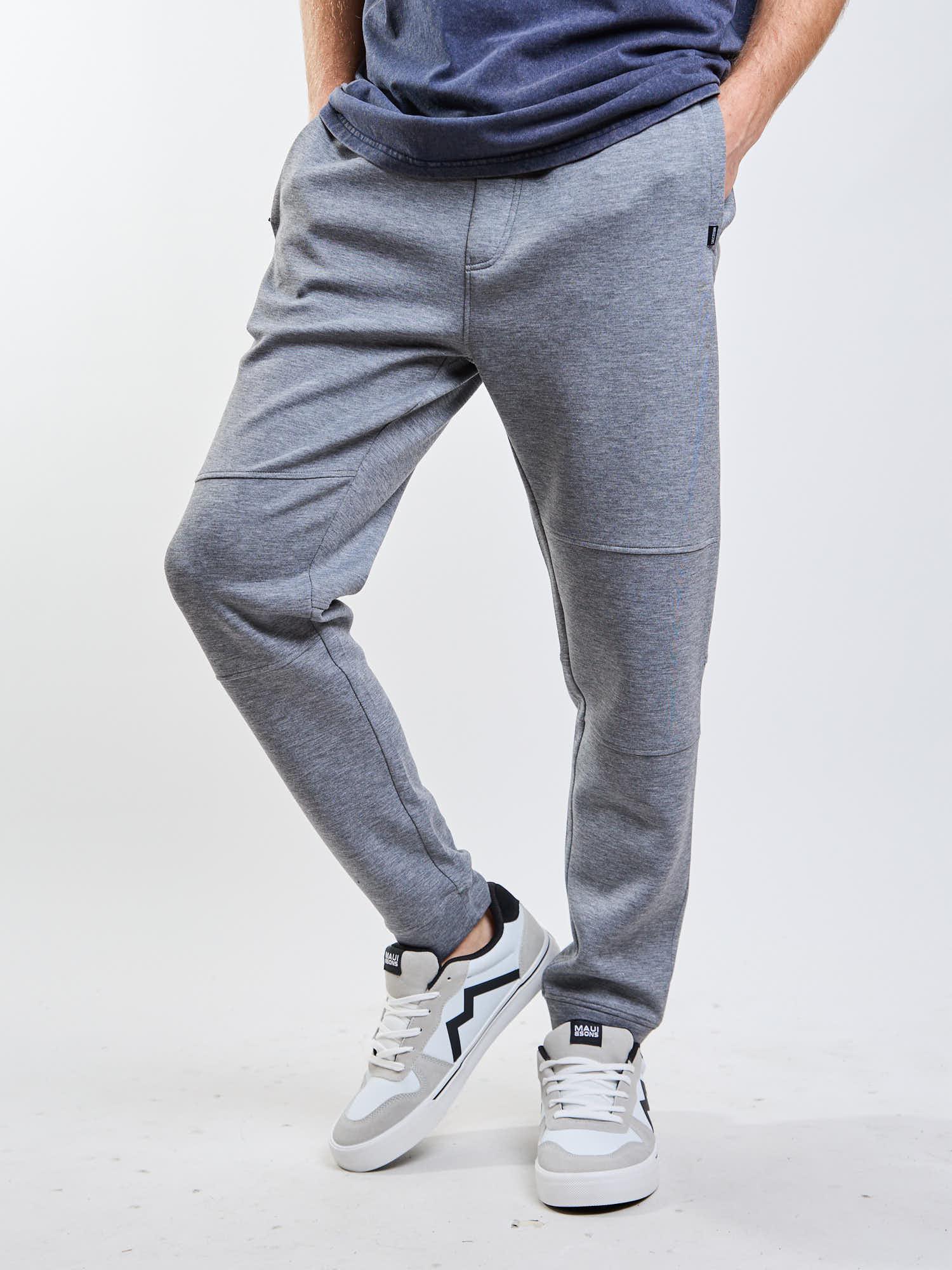 PANTALON JOGGER GLIDE GRIS HOMBRE MAUI AND SONS - 5