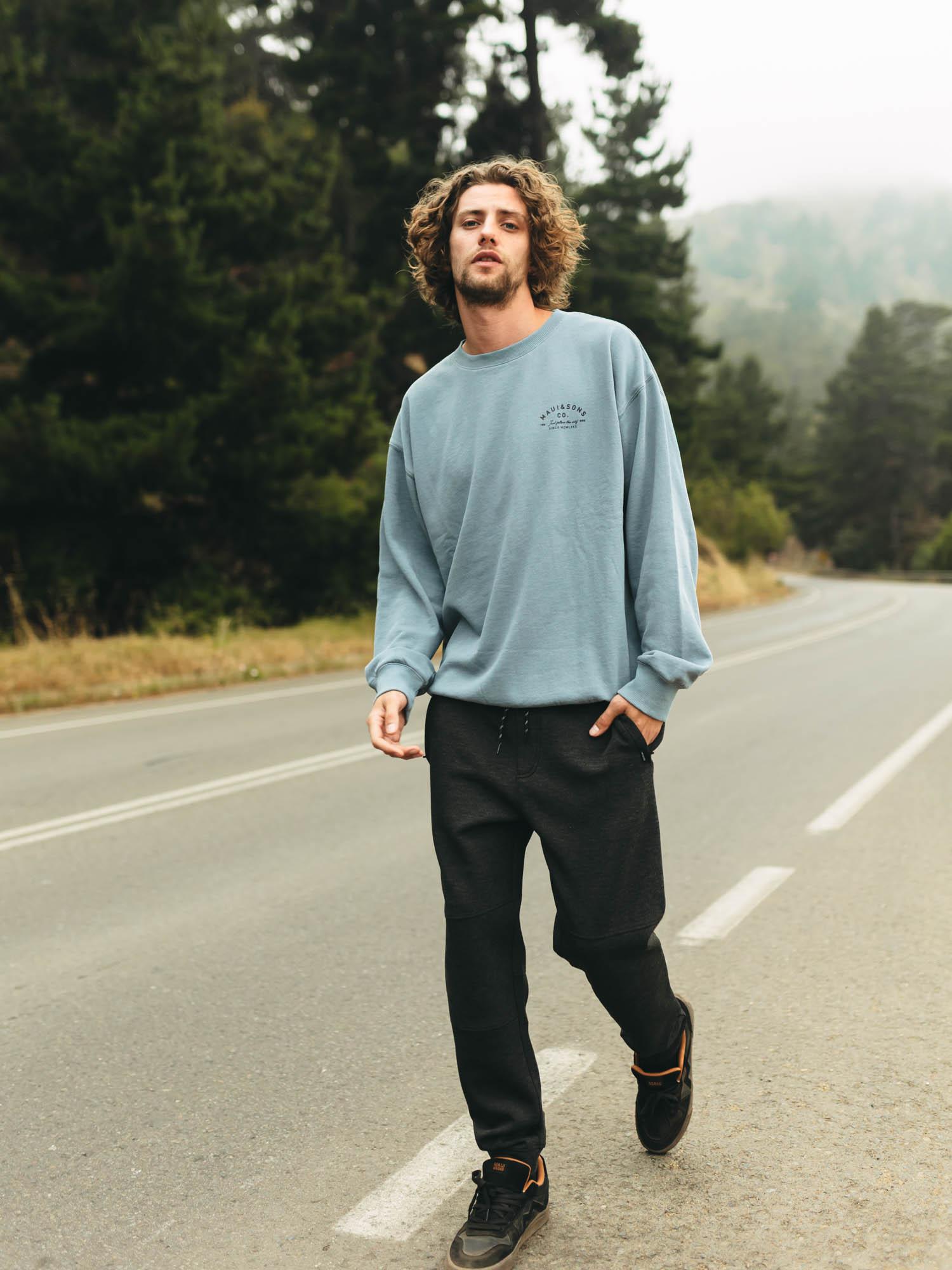 PANTALON JOGGER GLIDE GRIS HOMBRE MAUI AND SONS - 2