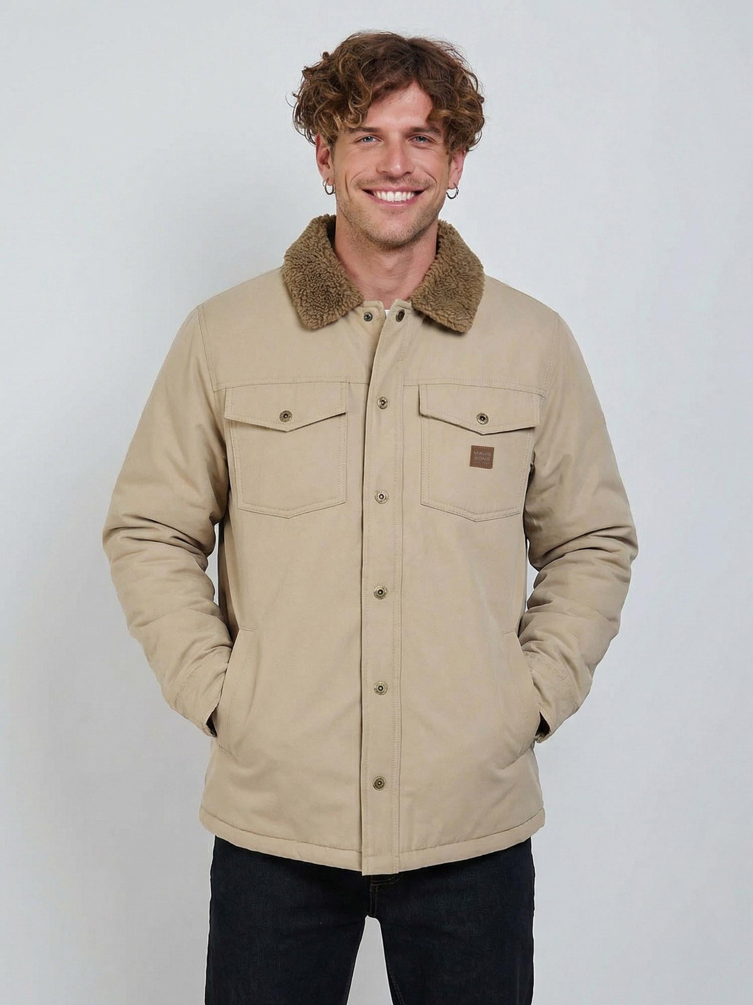 CHAQUETA WAVO BEIGE HOMBRE MAUI AND SONS - 1