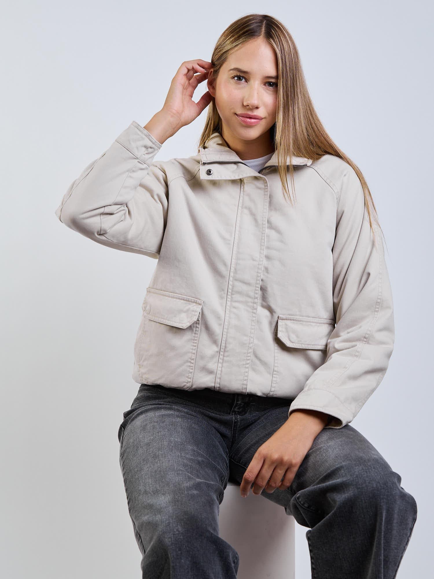 CHAQUETA POPPA BEIGE MUJER MAUI AND SONS - 7