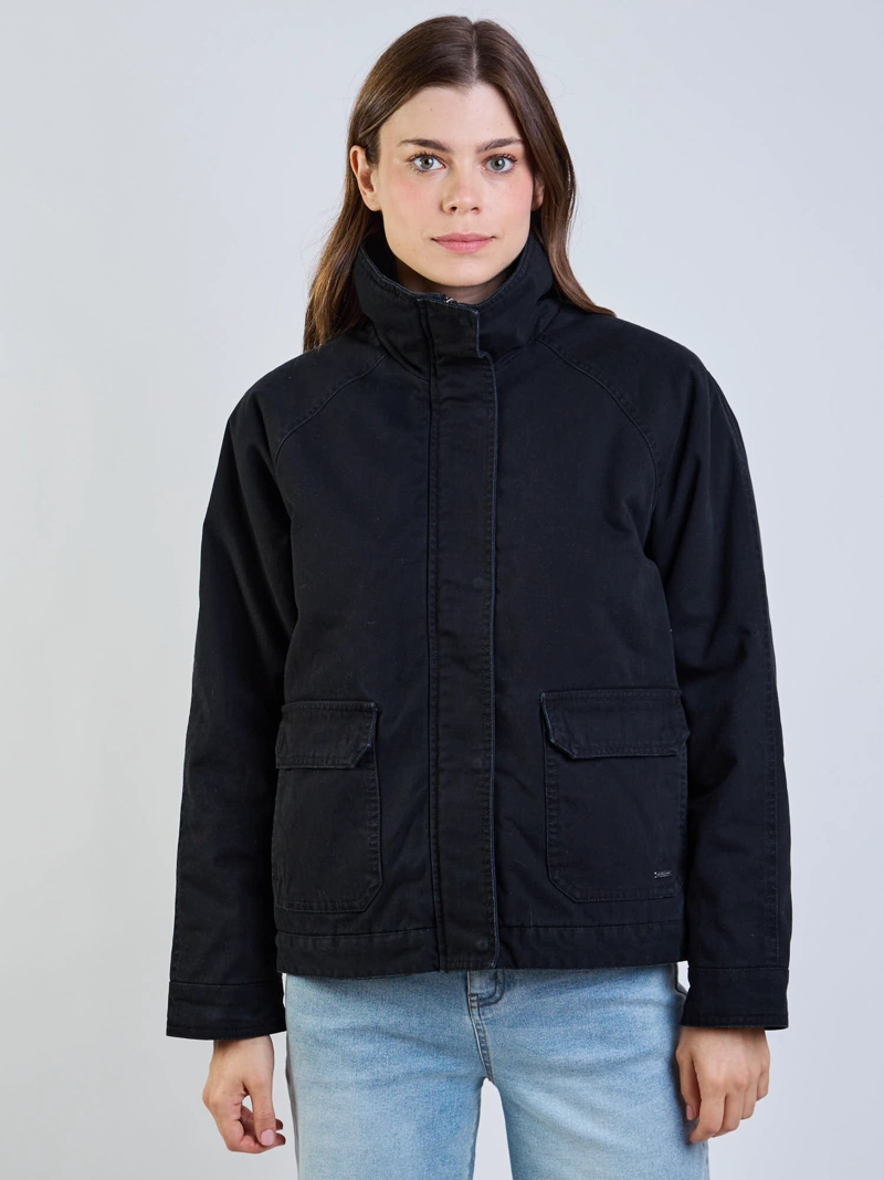 CHAQUETA POPPA NEGRO MUJER MAUI AND SONS - 1