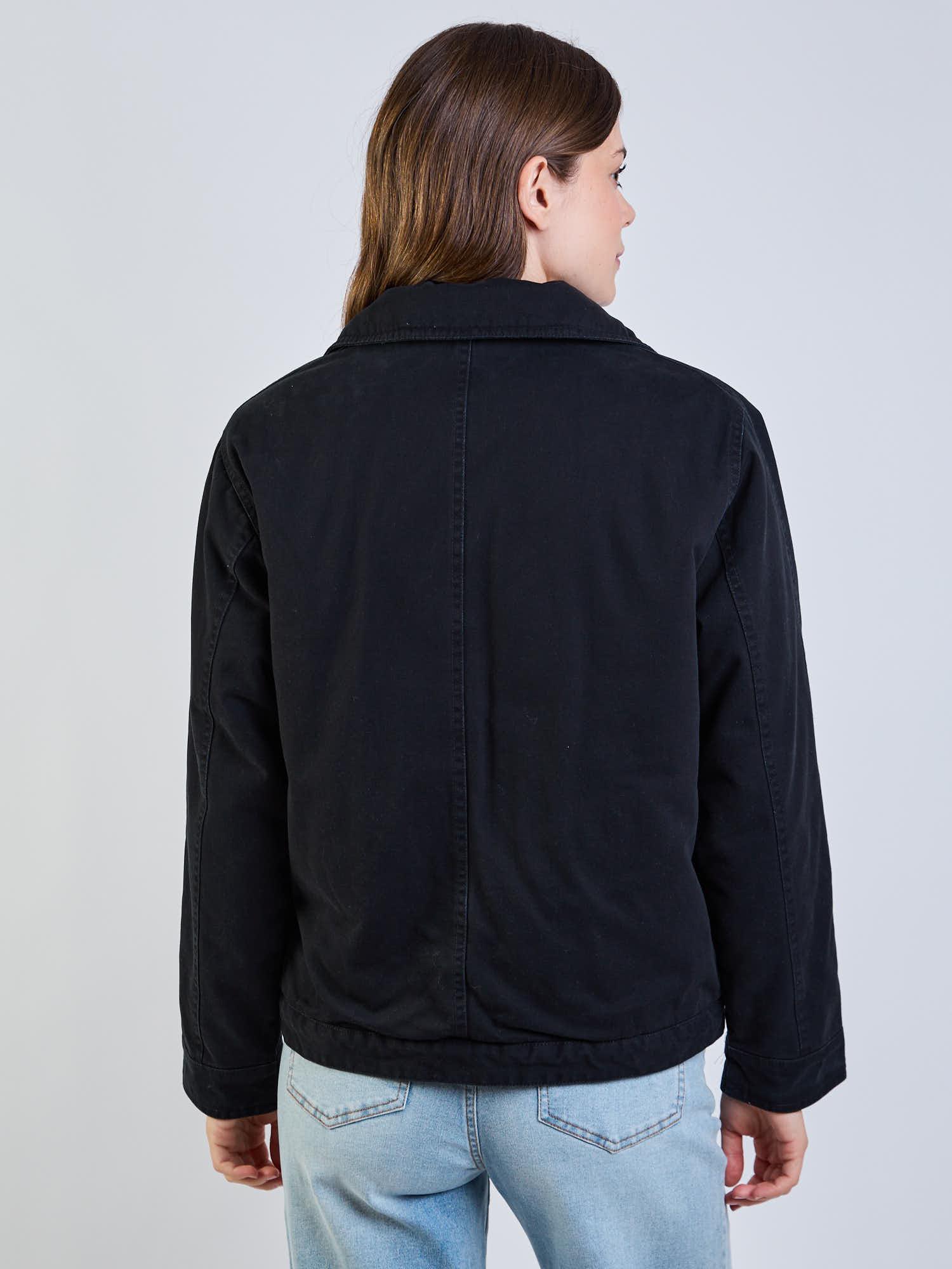 CHAQUETA POPPA NEGRO MUJER MAUI AND SONS - 2