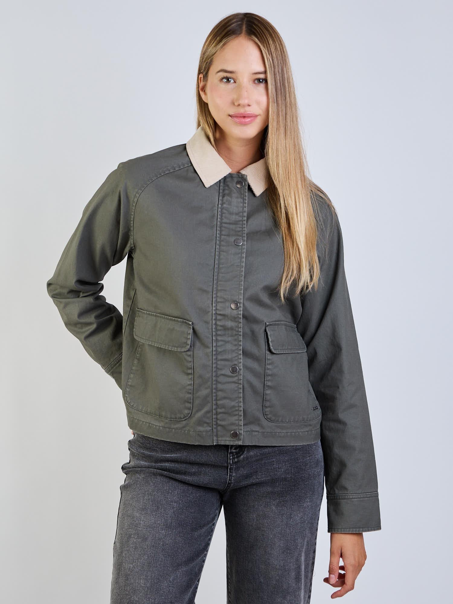CHAQUETA POPPA VERDE MUJER MAUI AND SONS - 1