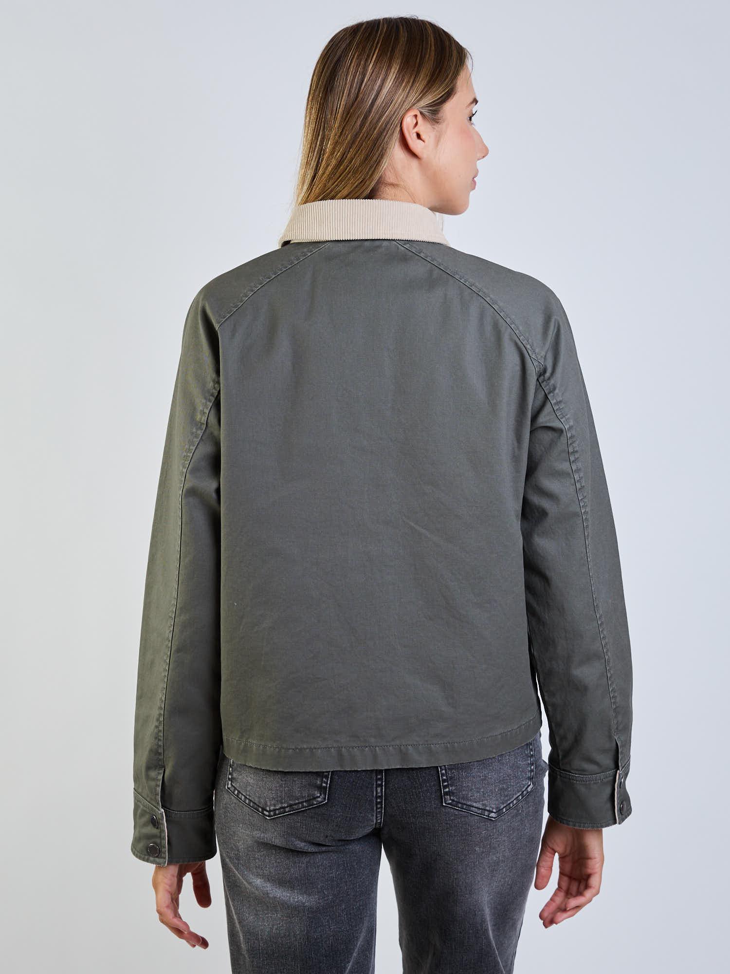 CHAQUETA POPPA VERDE MUJER MAUI AND SONS - 2