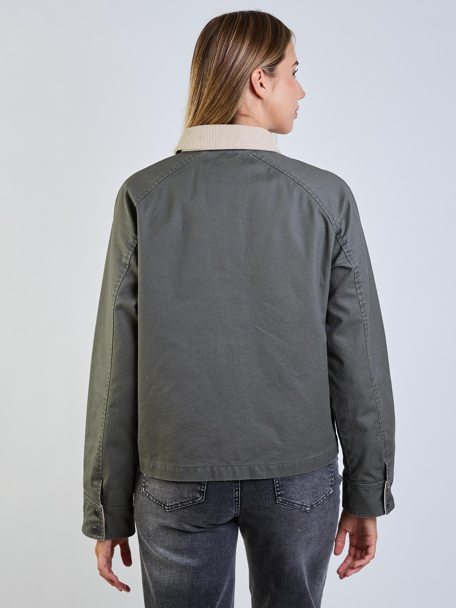 CHAQUETA POPPA VERDE MUJER MAUI AND SONS - 2