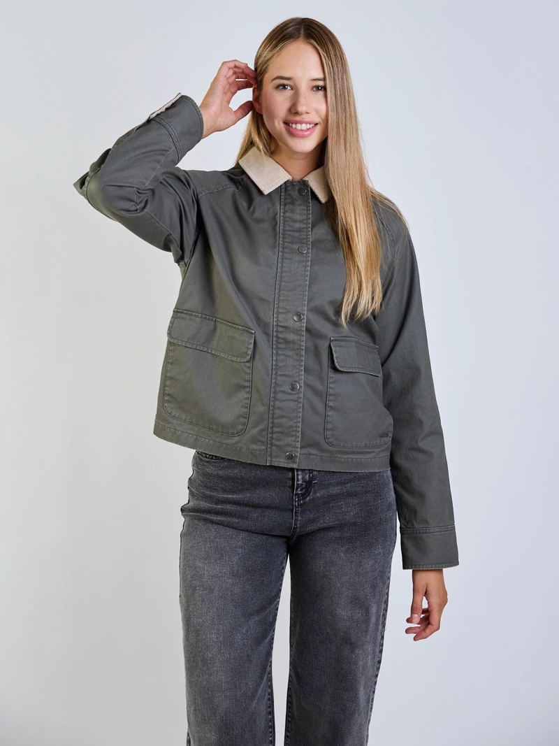 CHAQUETA POPPA VERDE MUJER MAUI AND SONS - 7
