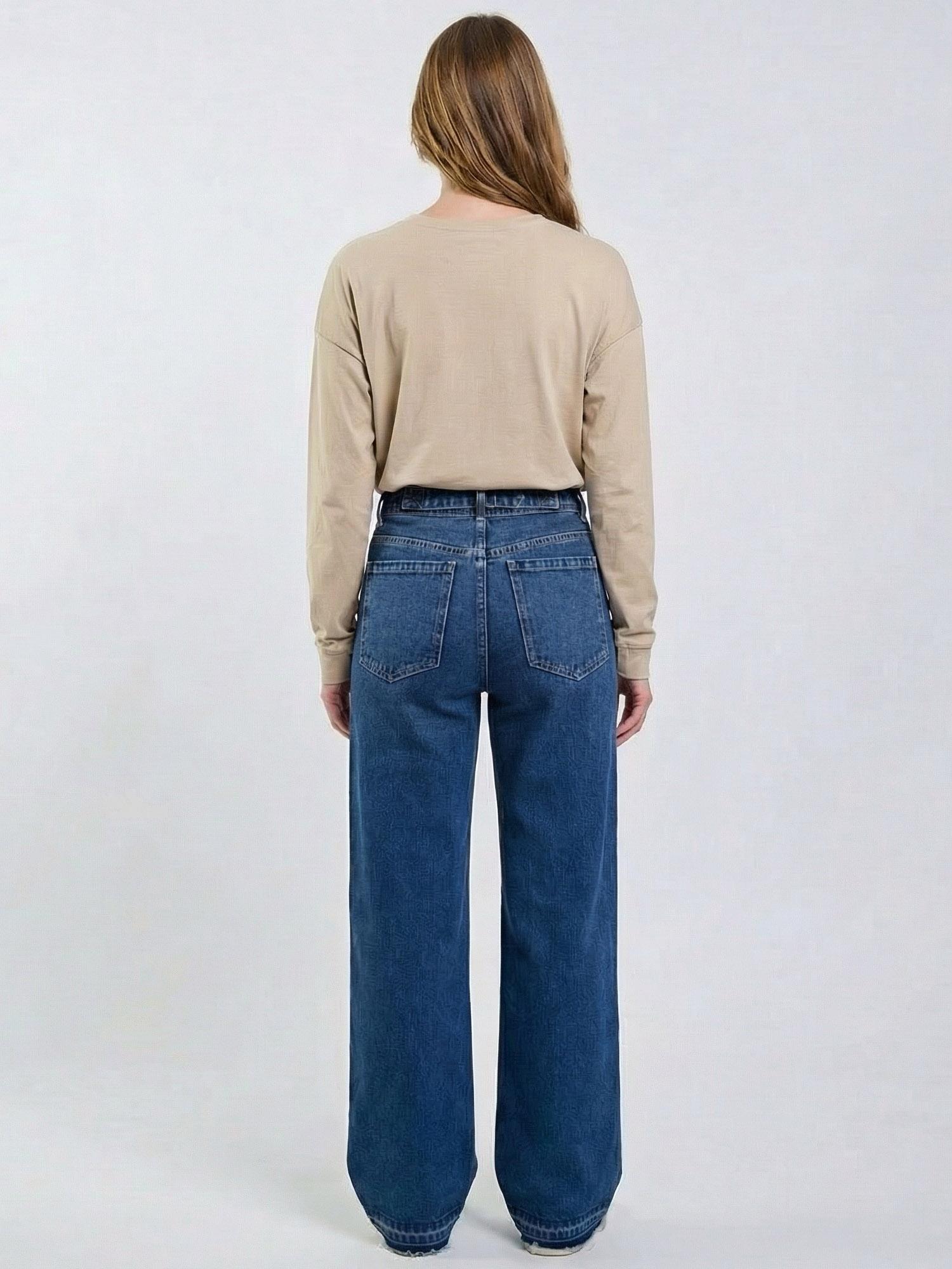 PANTALON KORAL AZUL MUJER MAUI AND SONS - 6