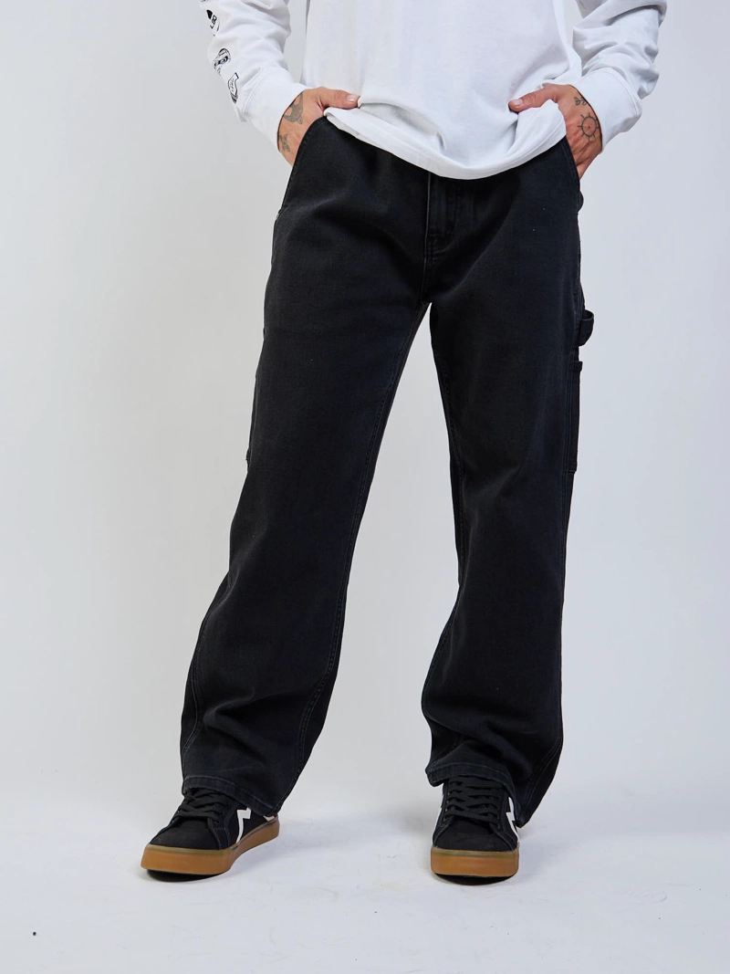 PANTALON KIMO NEGRO HOMBRE MAUI AND SONS - 1