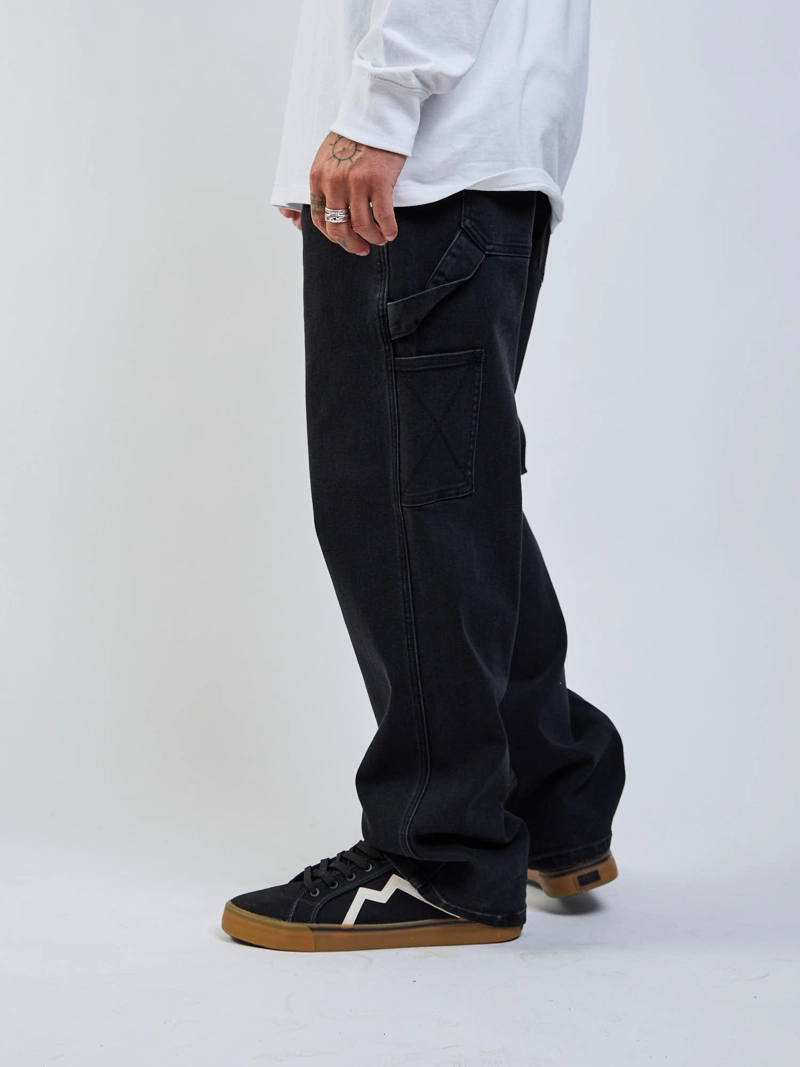 PANTALON KIMO NEGRO HOMBRE MAUI AND SONS - 3