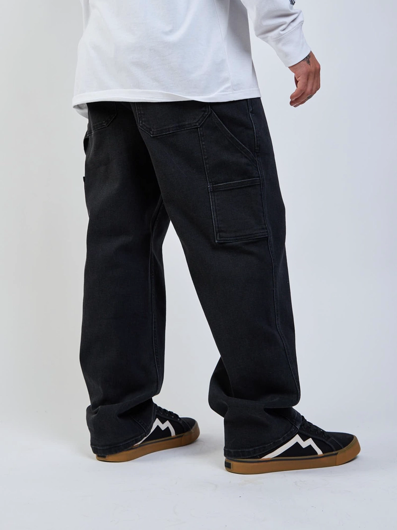 PANTALON KIMO NEGRO HOMBRE MAUI AND SONS - 4