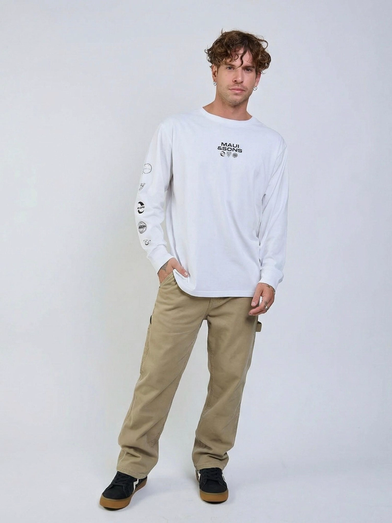 PANTALON BEACHA CAFE  HOMBRE MAUI AND SONS - 5