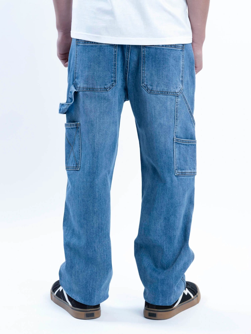 PANTALON SKYLAB CELESTE INFANTIL MAUI AND SONS - 3