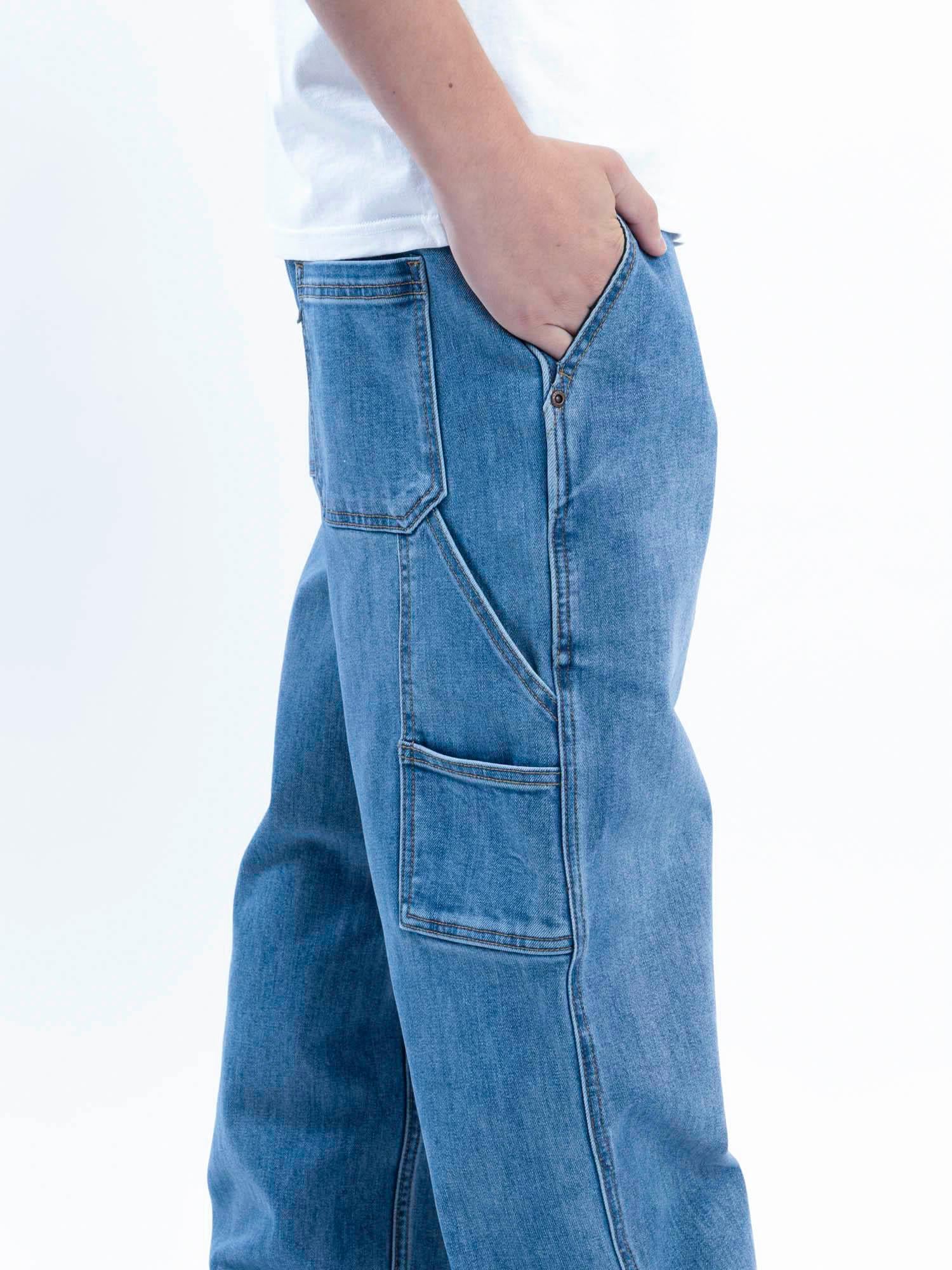 PANTALON SKYLAB CELESTE INFANTIL MAUI AND SONS - 4