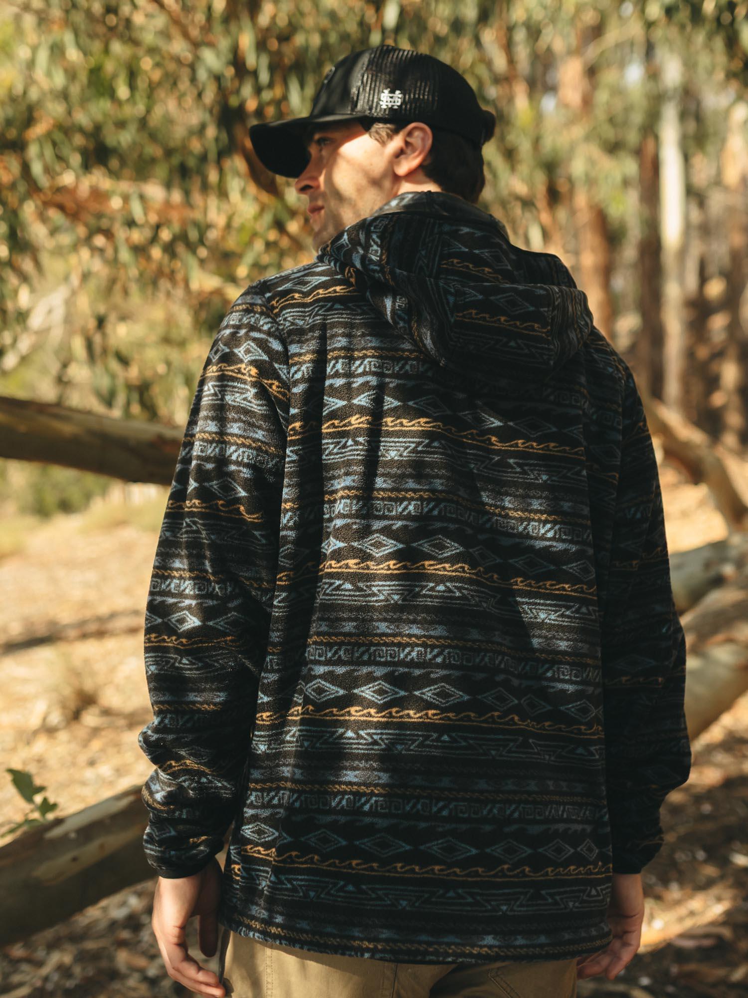 POLERON POLAR ETHNIC OCEAN MULTICOLOR HOMBRE MAUI AND SONS - 3