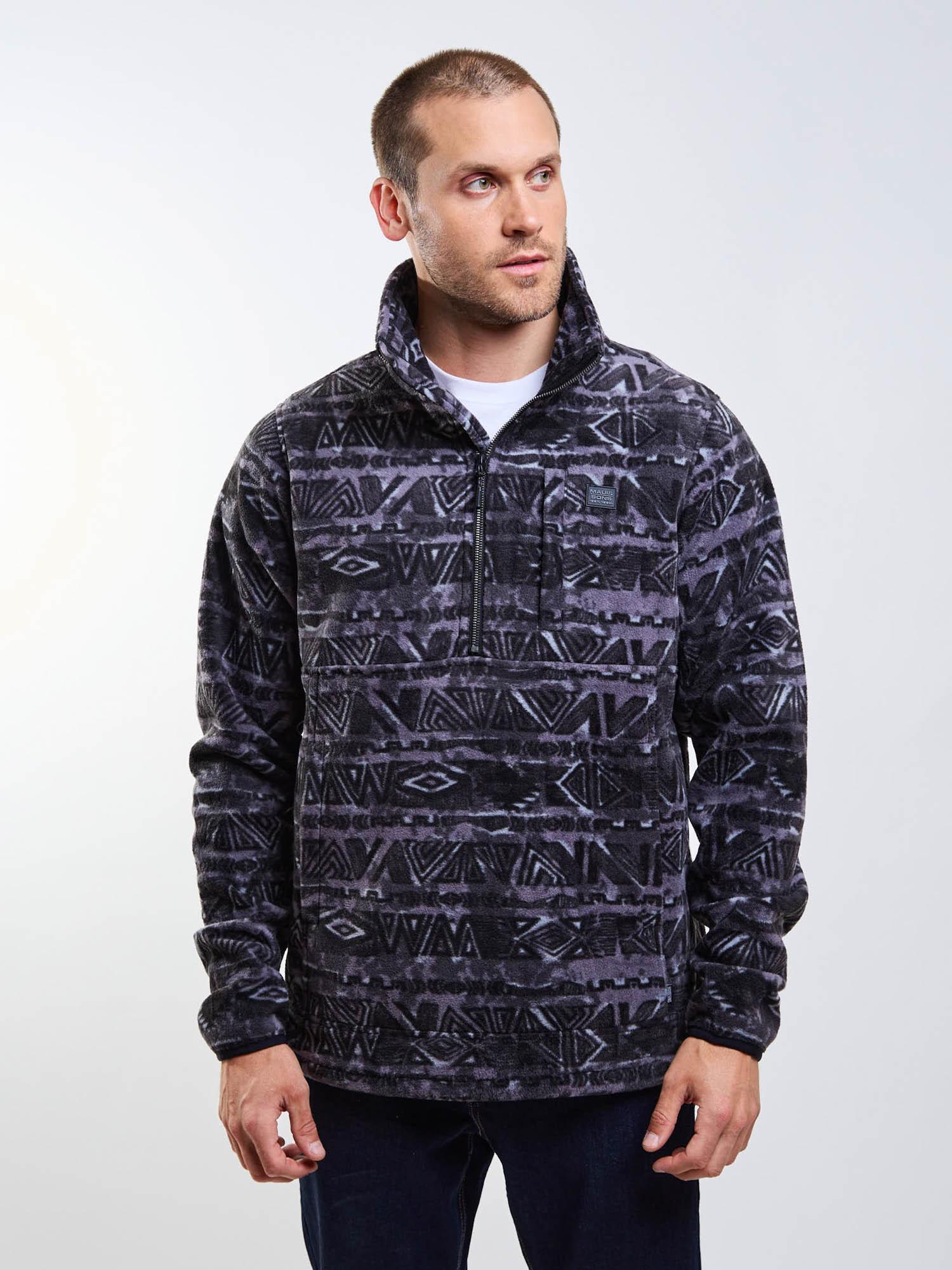POLERON POLAR ANCESTRAL LAND MULTICOLOR HOMBRE MAUI AND SONS - 5