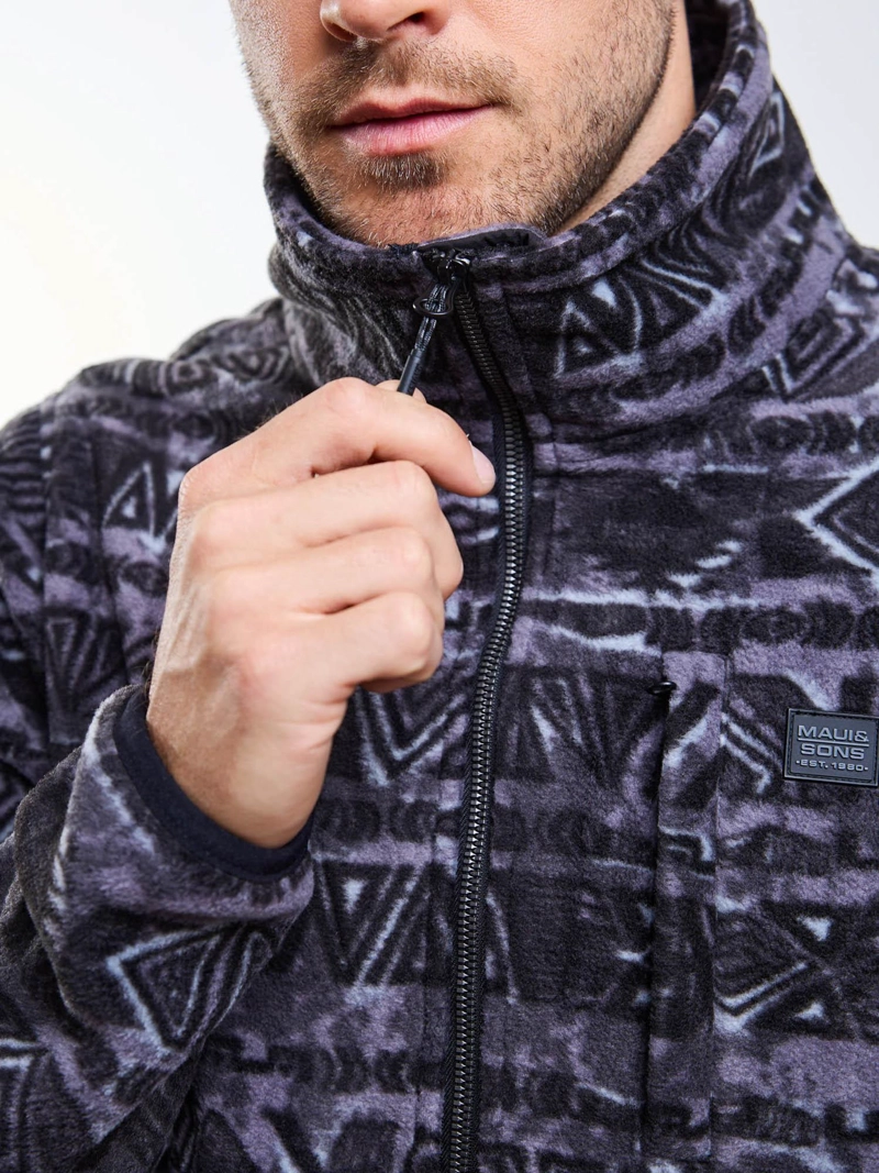 POLERON POLAR ANCESTRAL LAND MULTICOLOR HOMBRE MAUI AND SONS - 7