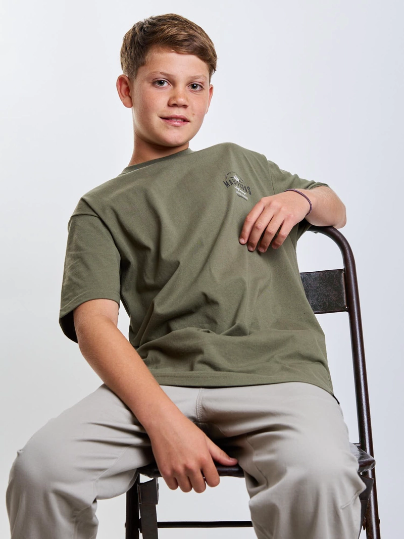 POLERA MC LOS ANGELES VERDE INFANTIL MAUI AND SONS - 6