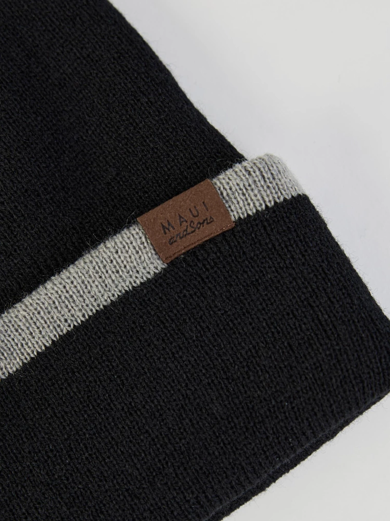 GORRO PELAX NEGRO HOMBRE MAUI AND SONS - 2