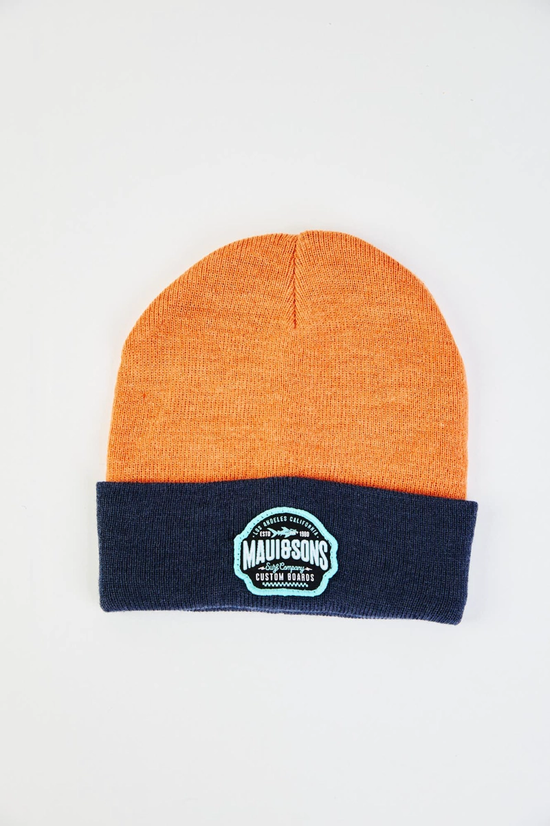 GORRO SUE SHARK NARANJA INFANTIL MAUI AND SONS - 1