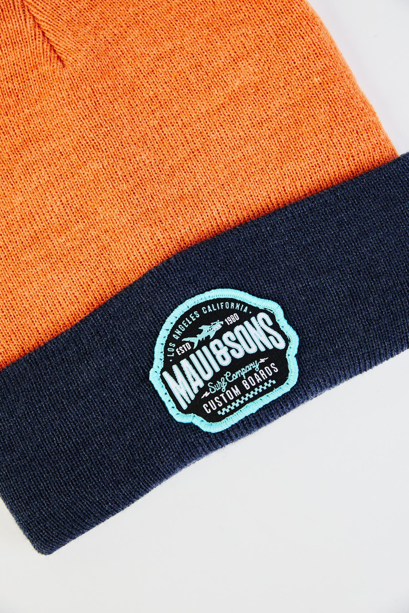 GORRO SUE SHARK NARANJA INFANTIL MAUI AND SONS - 3